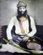 India: Maharao Raja Shri Sir Raghubir Singh Sahib Bahadur of Bundi, Rajasthan (r. 1889-1927), in a 1903 carbon print photograph